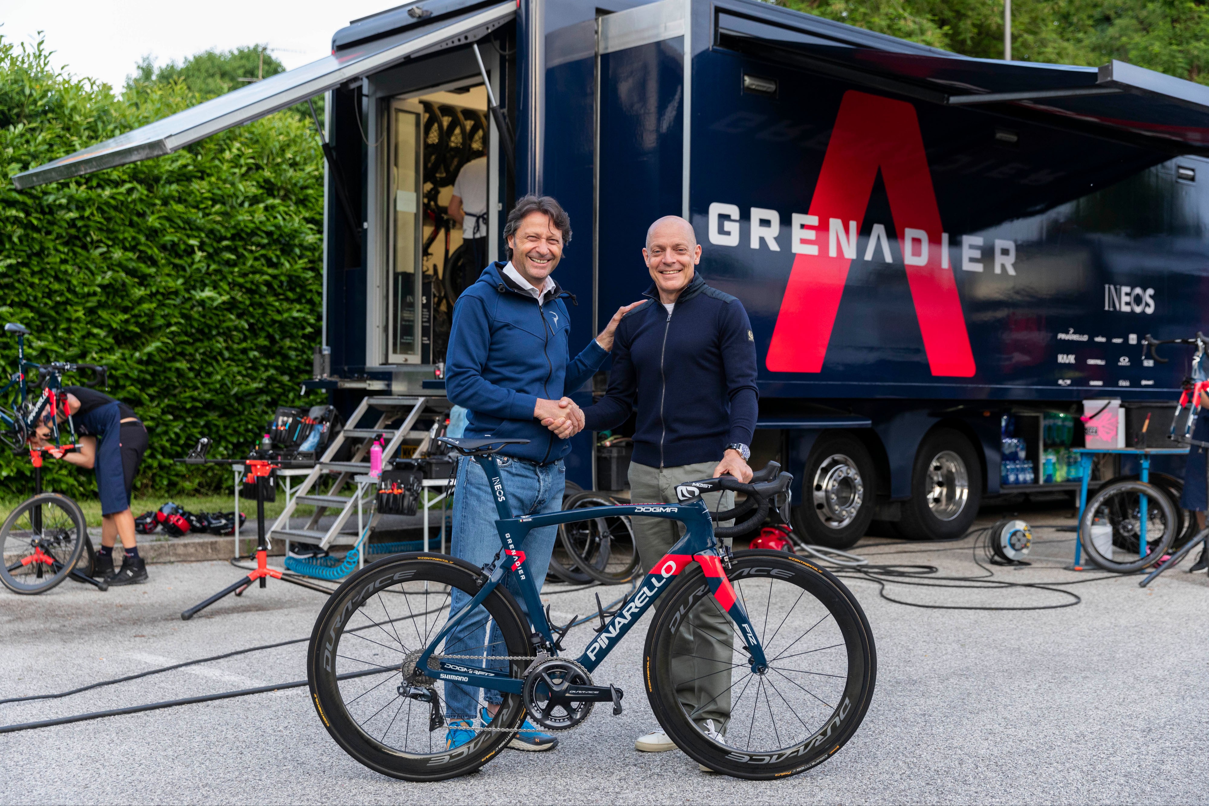The Ineos Grenadiers will continue to race on Pinarello bikes for the next four seasons